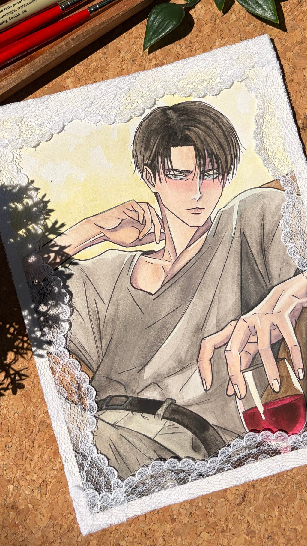 Levi Ackerman - Original Watercolor Painting