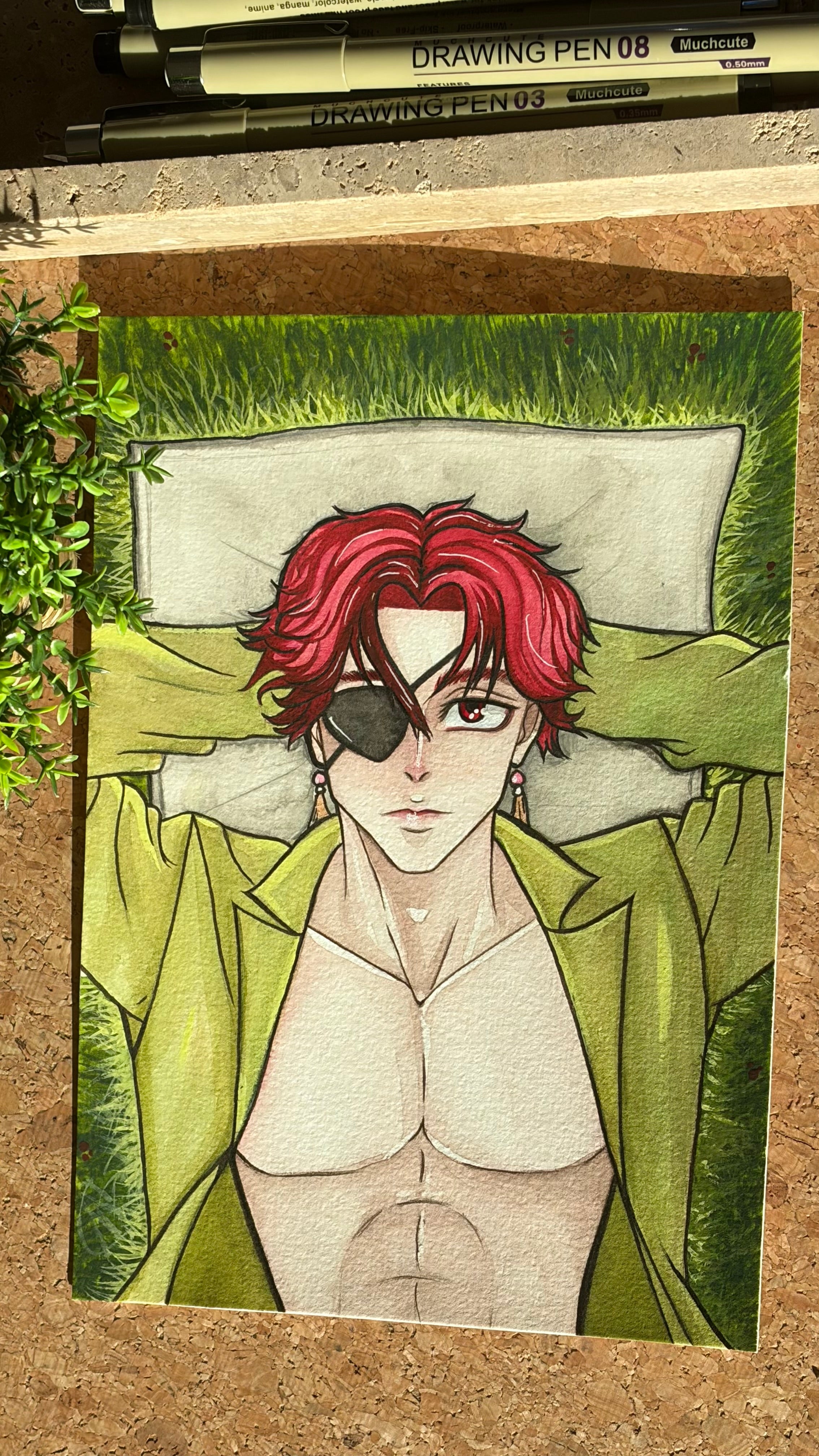 Hayato - watercolor painting