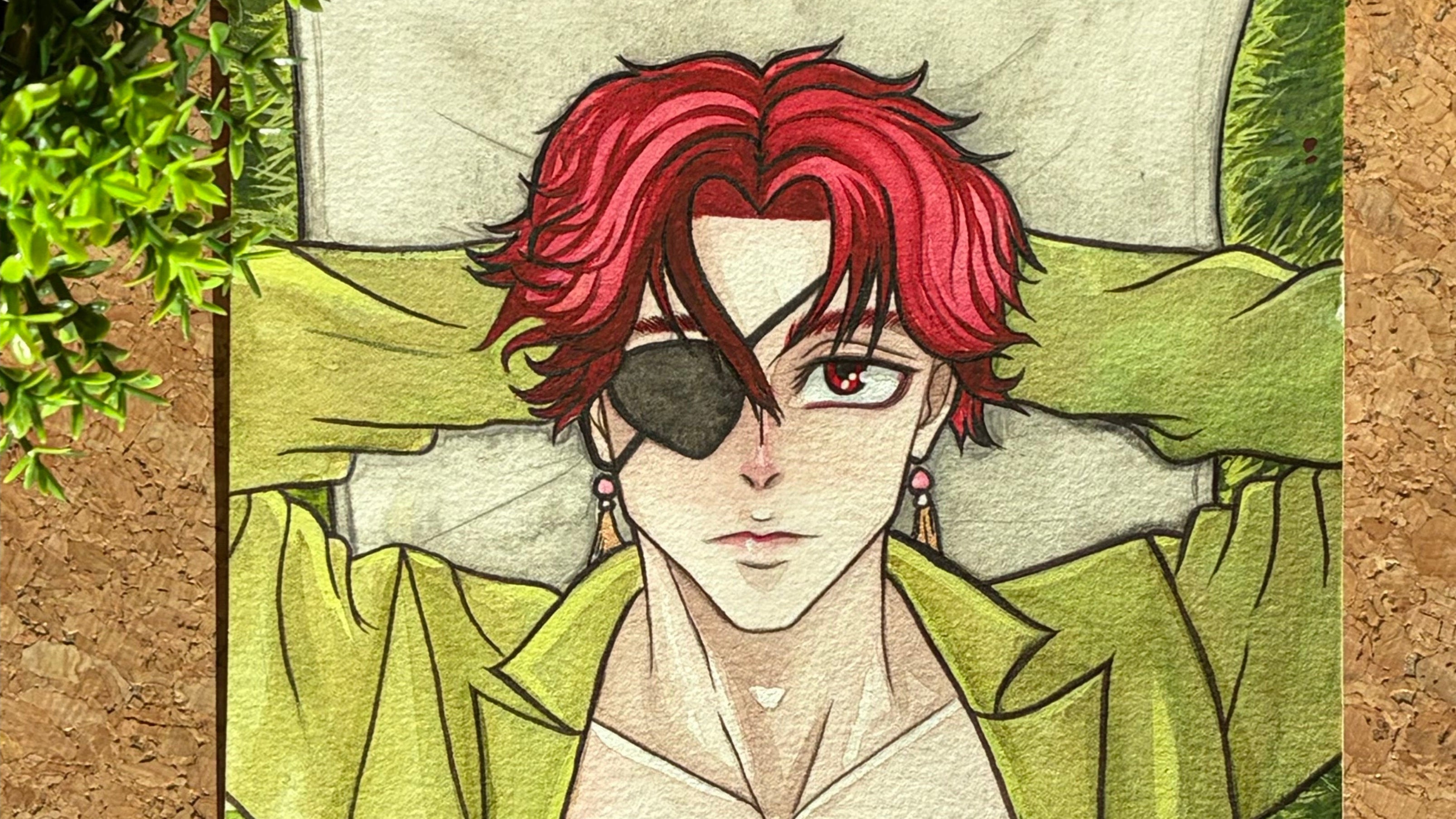 Hayato - watercolor painting