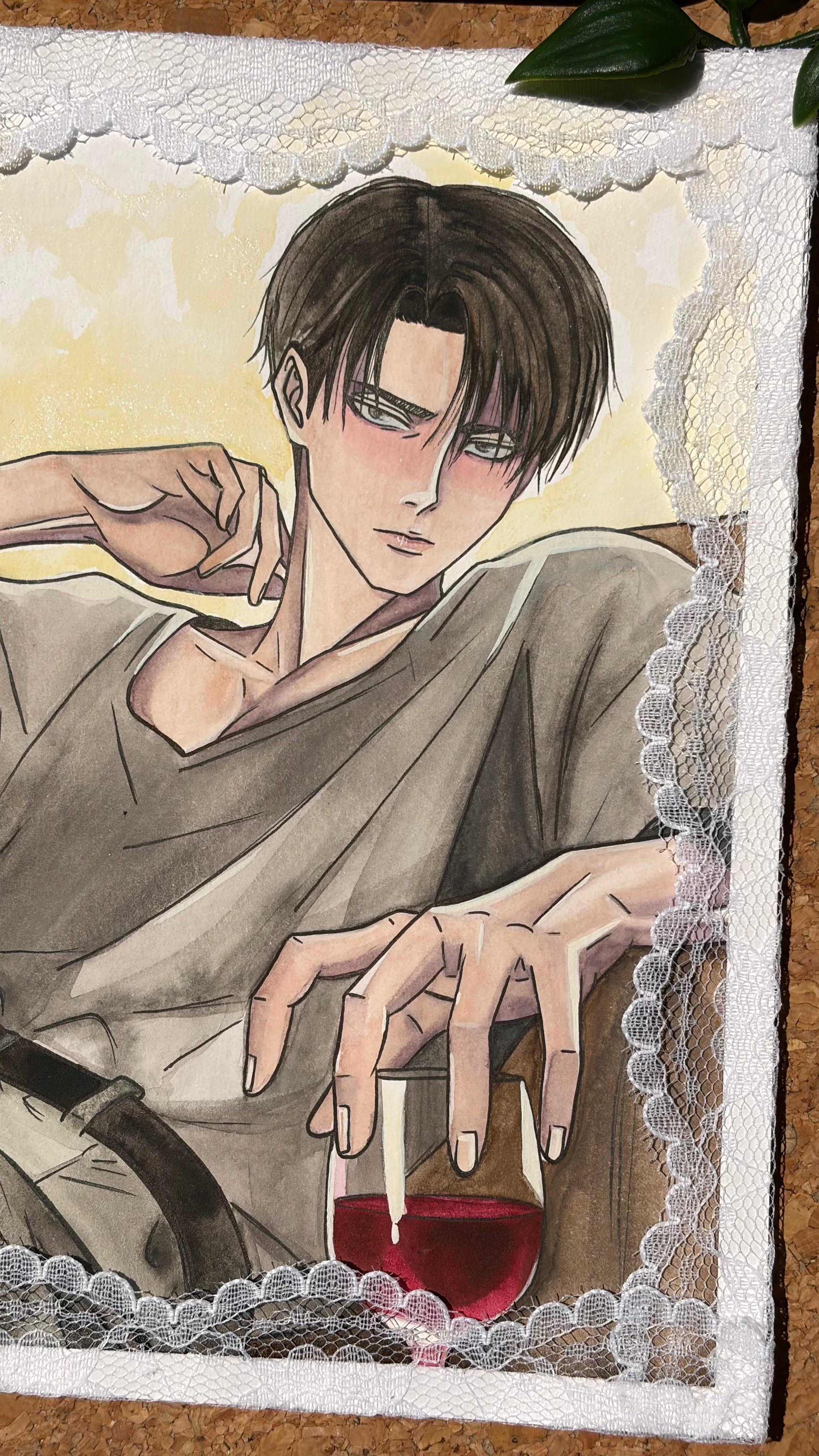 Levi Ackerman - Original Watercolor Painting
